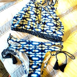 Halter top bikini set